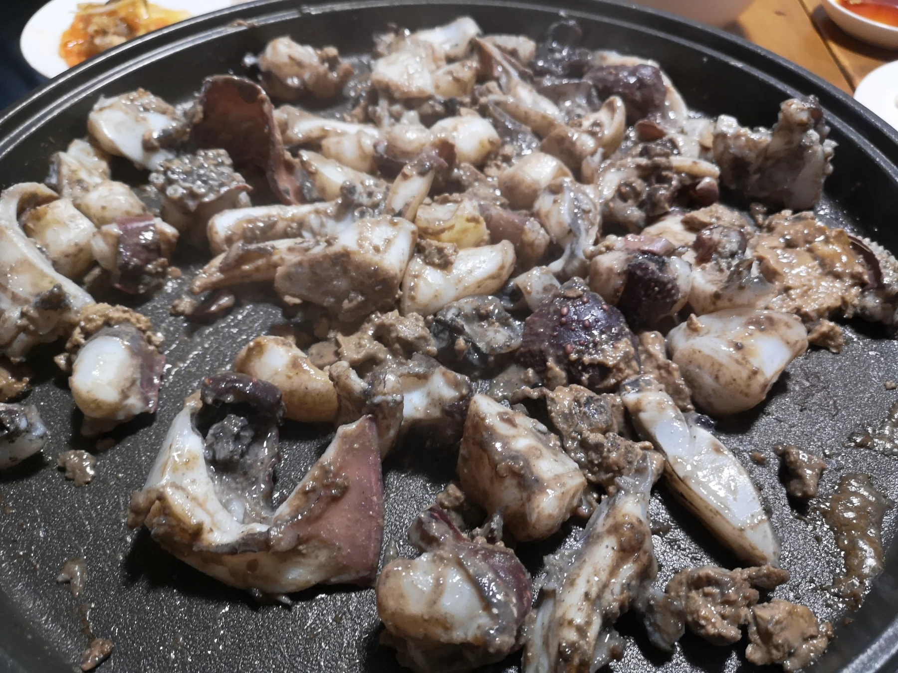 コブシメの肝バターソテー
